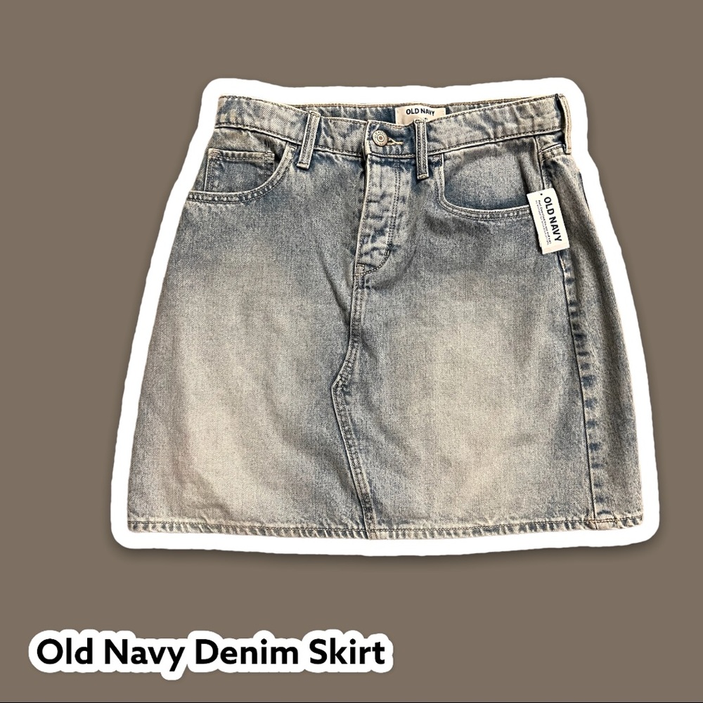 NWT Old Navy Denim Skirt